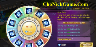 Cho Nick Game Va Chia Sẻ Tai Khoản Acc Vip Cho Nick Game