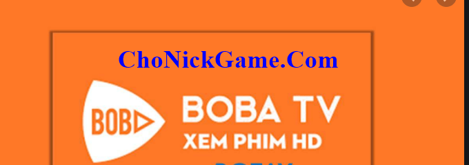 Share tài khoản VIP Boba TV 2020